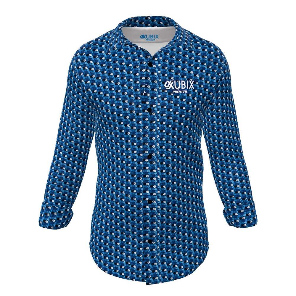 Men/Youth Premium Long Sleeve Dress Shirt Logo Imprinted