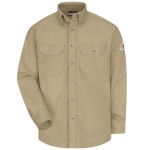 Bulwark Men's Tall Dress Uniform Shirt - Excel FR ComforTouch - 7 Oz. - SLU2T Custom Printed