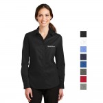 Custom Printed Port Authority Ladies SuperPro Twill Shirt