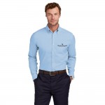 Logo Imprinted Brooks Brothers Wrinkle-Free Stretch Pinpoint Shirt