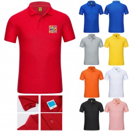 Logo Imprinted Classic Fit Short Sleeve Polo Shirt