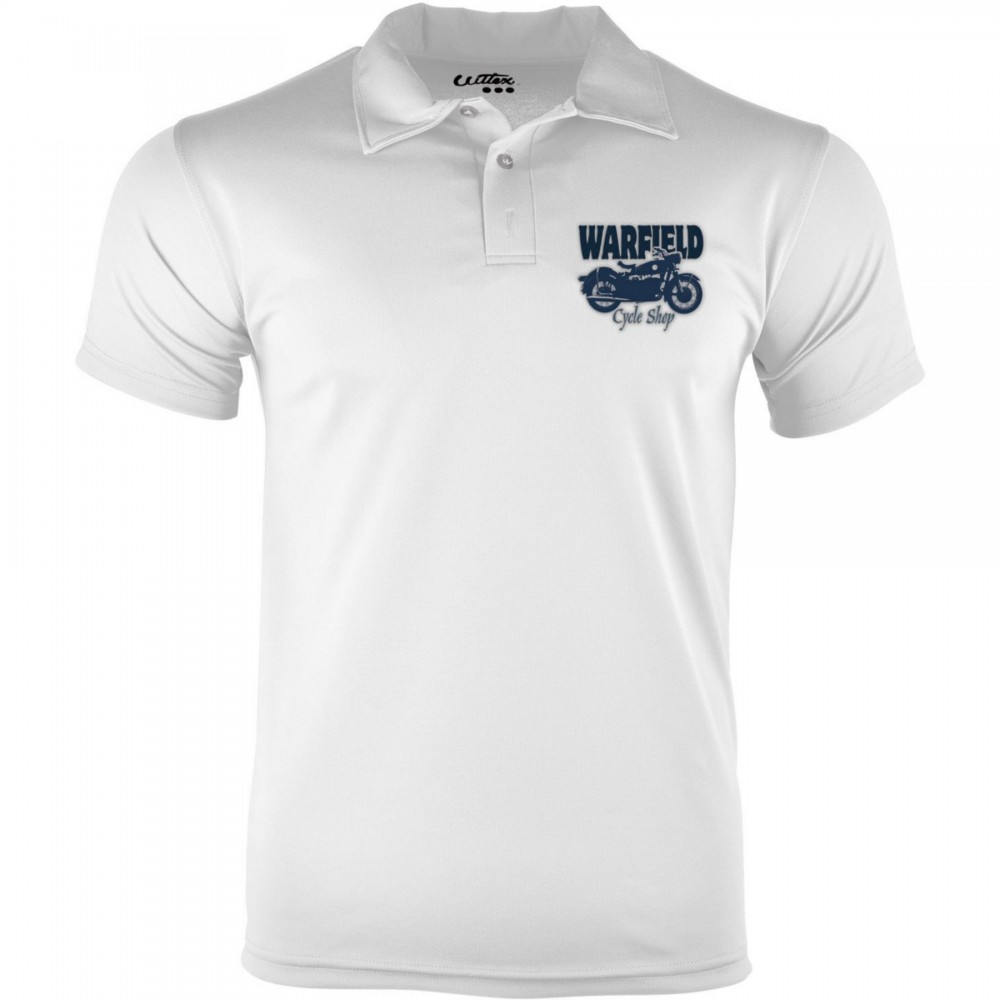 Embroidered Mens Performance Polo Custom Embroidered