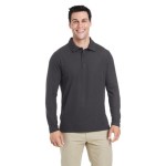 Custom Printed CORE365 Men's Fusion ChromaSoft Long-Sleeve Pique Polo