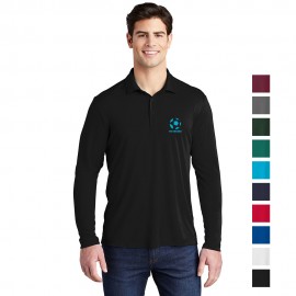 Custom Printed Sport-Tek  Posi-UV Pro Long Sleeve Polo