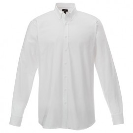 Trimark M-Irvine Oxford Long Sleeve Shirt Tall Logo Imprinted