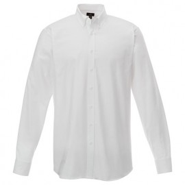Trimark M-Irvine Oxford Long Sleeve Shirt Tall Logo Imprinted
