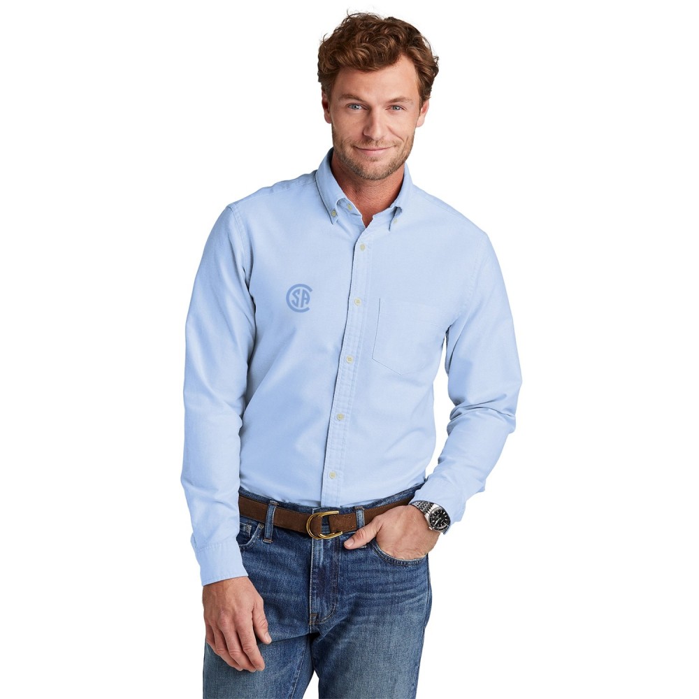 Custom Embroidered Brooks Brothers Casual Oxford Cloth Shirt