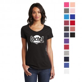 District  Women's Very Important Tee  V-Neck Logo Imprinted