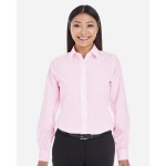 Devon & Jones Women's Crown Collection Striped Woven Dress Shirt - DG534W Custom Printed