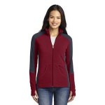 Port Authority Ladies' Colorblock Microfleece Jacket Logo Imprinted