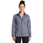 Custom Embroidered Sport-Tek Ladies' PosiCharge Electric Heather Soft Shell Jacket