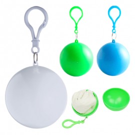 Custom Embroidered Disposable Raincoat Ball  Custom Embroidered Disposable Raincoat Ball