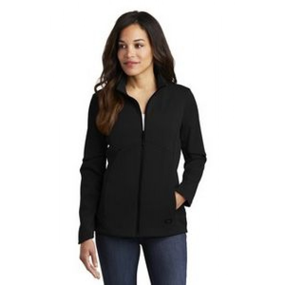 OGIO® Ladies' Exaction Soft Shell Jacket Logo Imprinted OGIO® Ladies' Exaction Soft Shell Jacket Logo Imprinted
