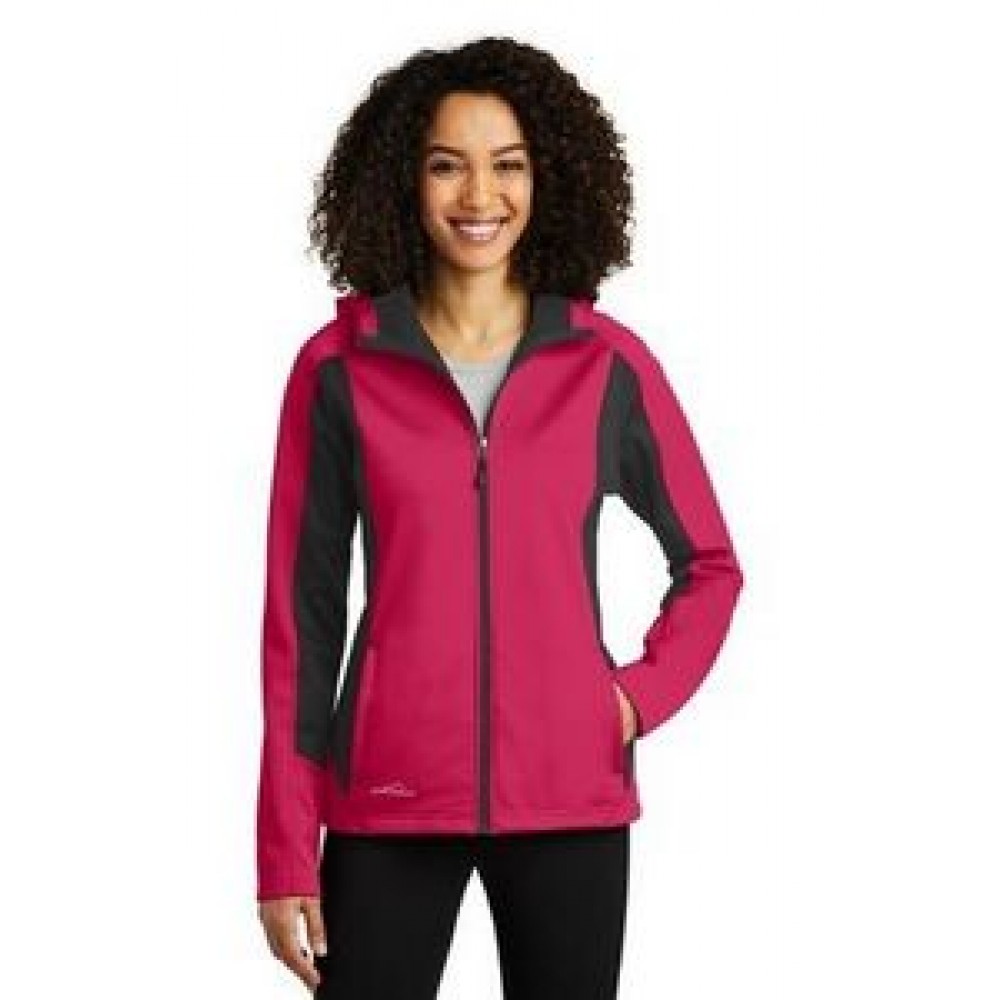 Custom Embroidered Eddie Bauer Ladies' Trail Soft Shell Jacket Custom Embroidered Eddie Bauer Ladies' Trail Soft Shell Jacket