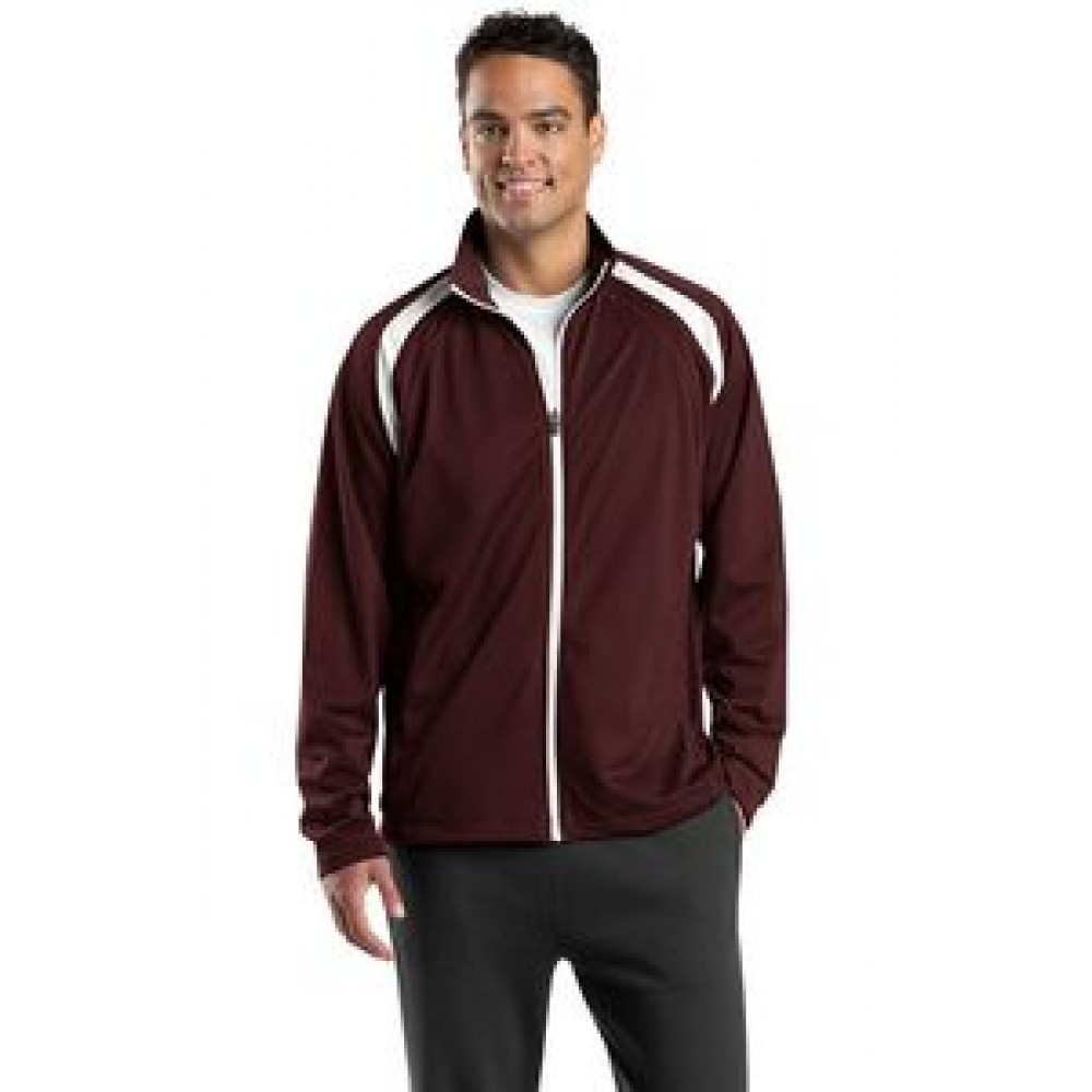 Logo Imprinted Sport-Tek® Adult Tricot Track Jacket Logo Imprinted Sport-Tek® Adult Tricot Track Jacket