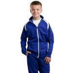 Sport-Tek Youth Tricot Track Jacket Custom Printed