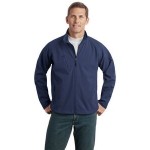 Port Authority Men's Textured Soft Shell Jacket Custom Embroidered