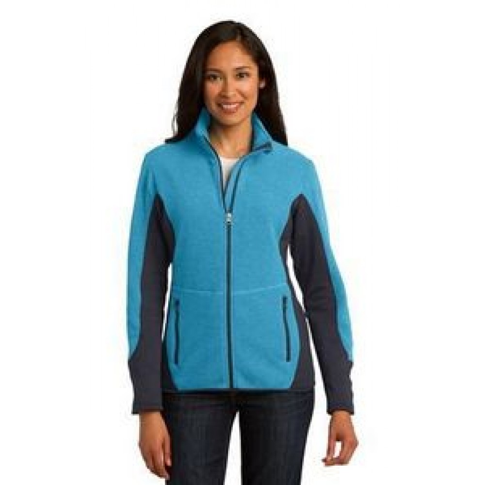 Port Authority Ladies' R-Tek Pro Fleece Full-Zip Jacket Logo Imprinted Port Authority Ladies' R-Tek Pro Fleece Full-Zip Jacket Logo Imprinted