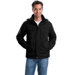 Custom Printed Port Authority Men's Herringbone 3-in-1 Parka Jacket