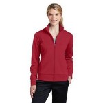 Sport-Tek Ladies' Sport-Wick Fleece Full-Zip Jacket Custom Embroidered