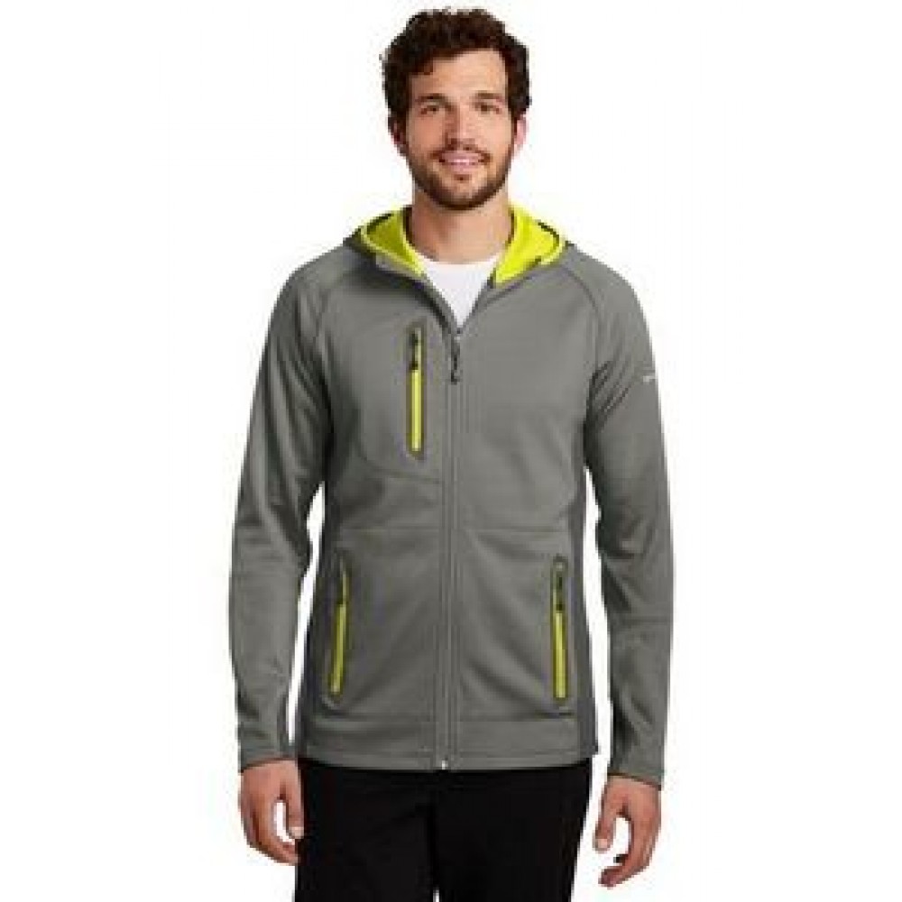 Custom Printed Eddie Bauer® Sport Hooded Full Zip Fleece Jacket Custom Printed Eddie Bauer® Sport Hooded Full Zip Fleece Jacket