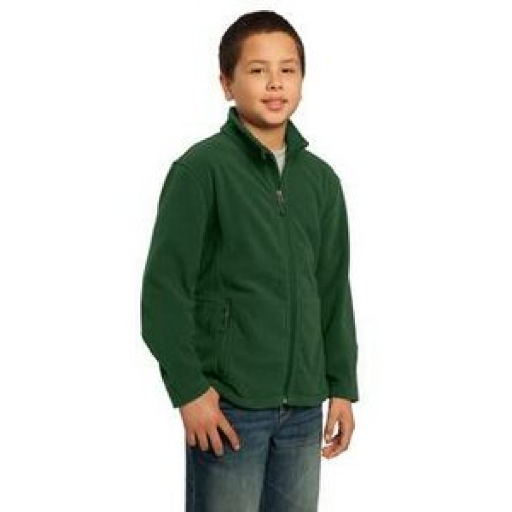 Logo Imprinted Port Authority® Youth Value Fleece Jacket Logo Imprinted Port Authority® Youth Value Fleece Jacket