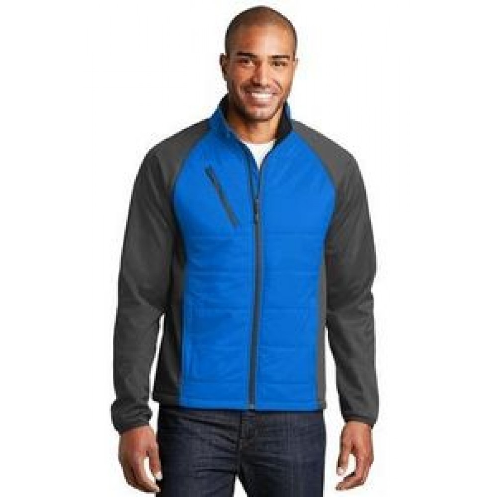 Port Authority® Hybrid Soft Shell Jacket Custom Embroidered Port Authority® Hybrid Soft Shell Jacket Custom Embroidered
