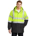 Port Authority ANSI 107 Class 3 Safety Heavyweight Parka Jacket Logo Imprinted