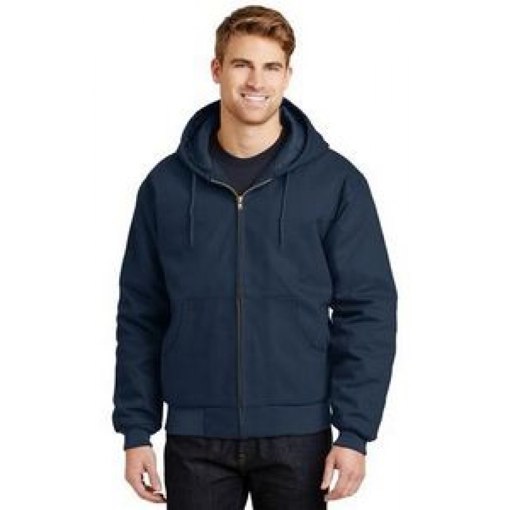 Custom Embroidered Cornerstone® Duck Cloth Hooded Work Jacket Custom Embroidered Cornerstone® Duck Cloth Hooded Work Jacket