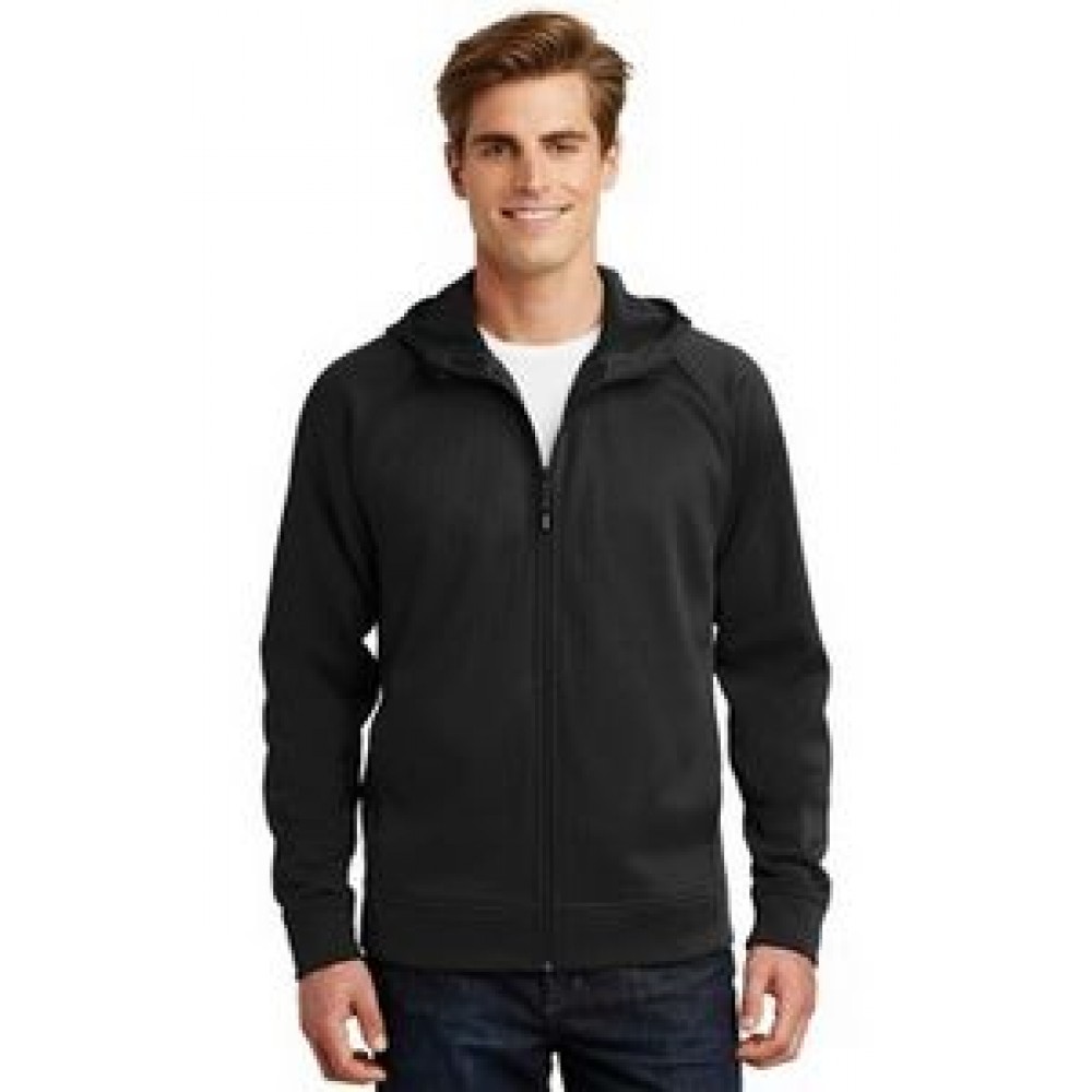 Sport-Tek® Rival Tech Fleece Full Zip Hooded Jacket Logo Imprinted Sport-Tek® Rival Tech Fleece Full Zip Hooded Jacket Logo Imprinted