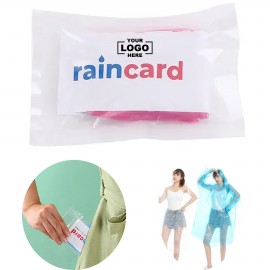 Compact Compression Rain Jacket Custom Printed