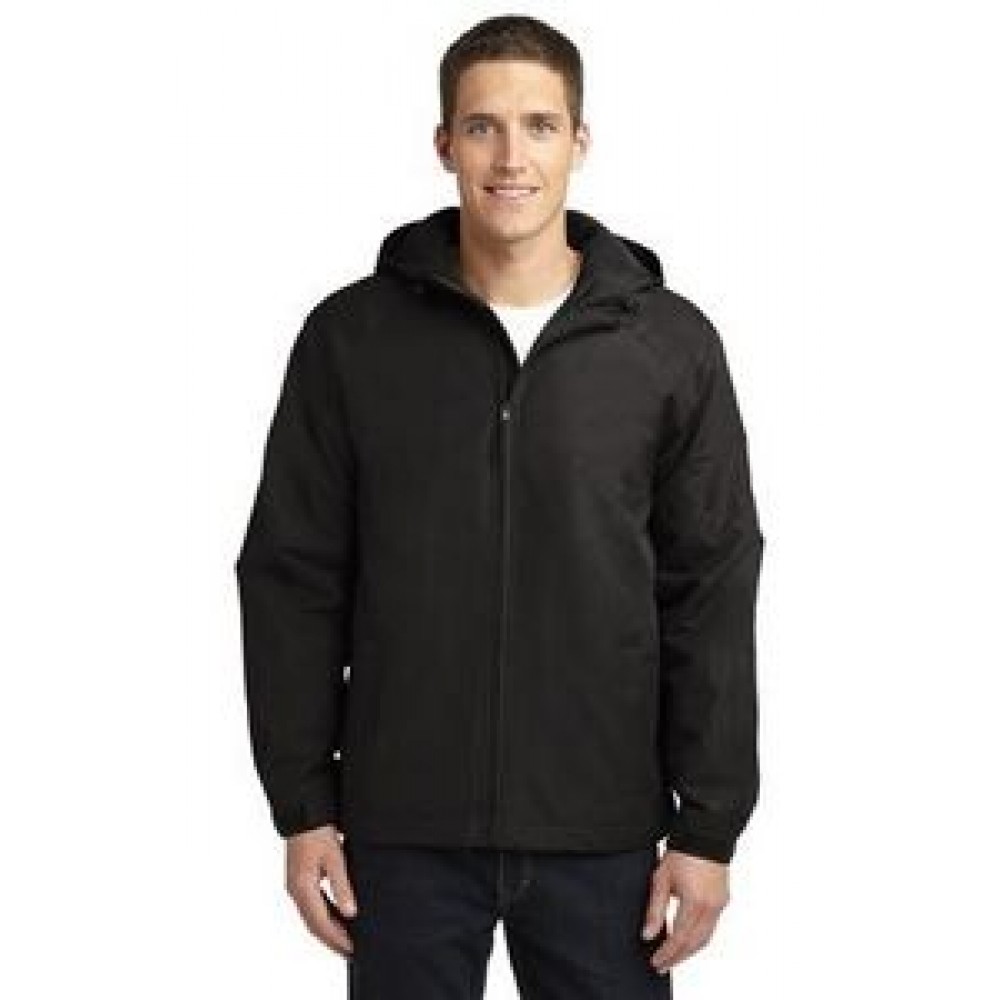 Port Authority Men's Hooded Charger Jacket Logo Imprinted Port Authority Men's Hooded Charger Jacket Logo Imprinted