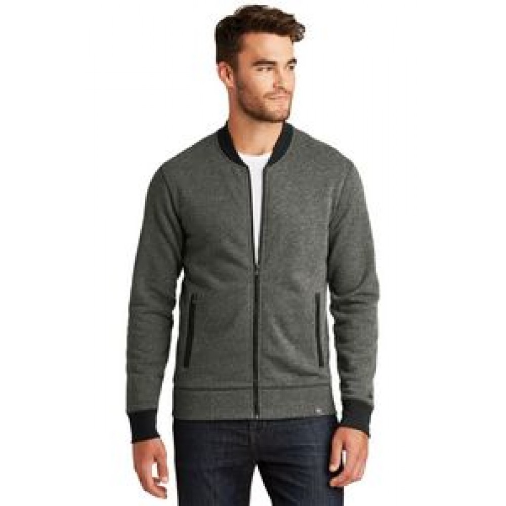 New Era® French Terry Baseball Full Zip Jacket Logo Imprinted New Era® French Terry Baseball Full Zip Jacket Logo Imprinted