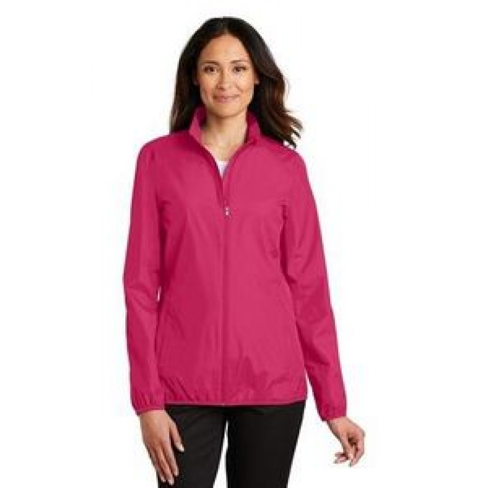 Custom Printed Port Authority Ladies' Zephyr Windwear Full-Zip Jacket Custom Printed Port Authority Ladies' Zephyr Windwear Full-Zip Jacket