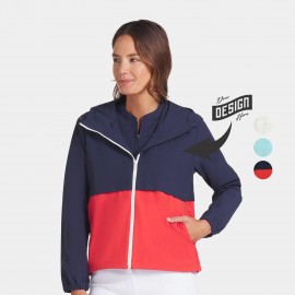 Custom Embroidered PUMA Ripguard UPF 50+ Women's Full Zip Golf Jacket