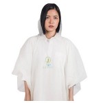 100% Compost Friendly Eco Poncho Logo Imprinted