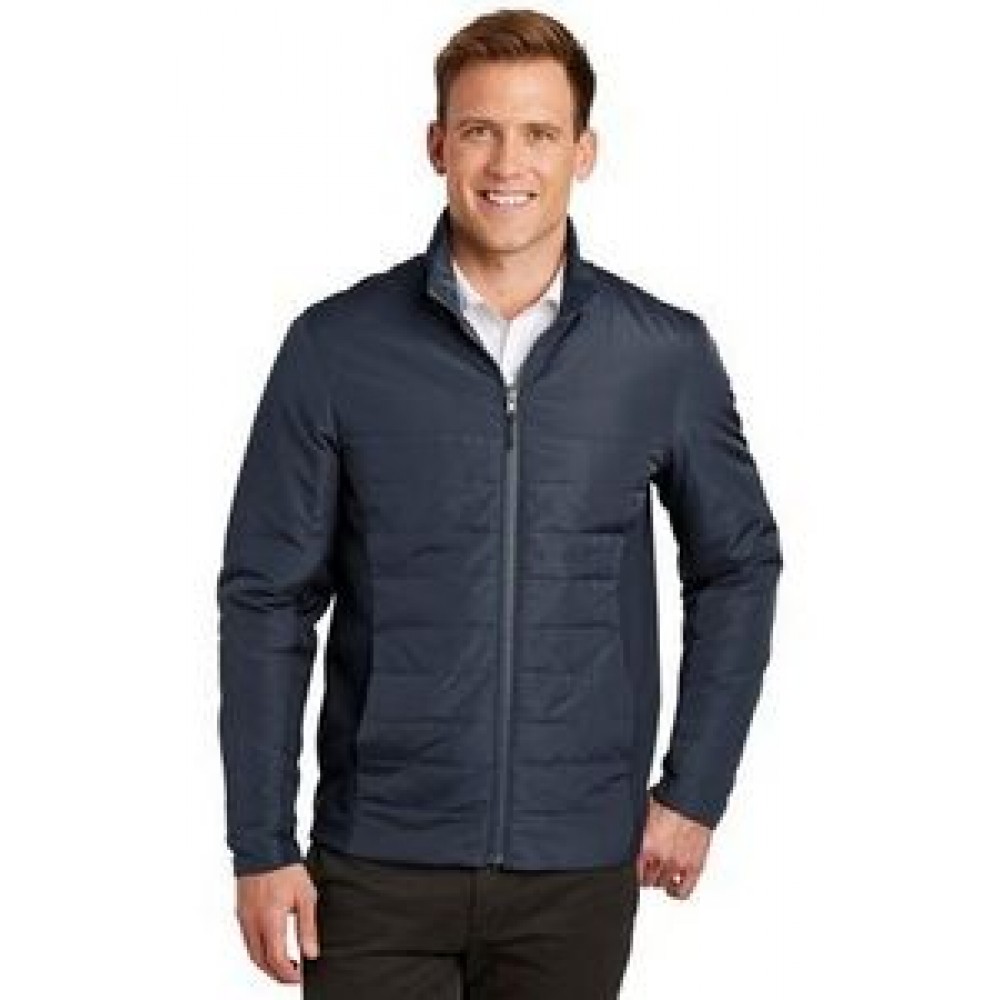 Port Authority Men's Collective Insulated Jacket Custom Printed Port Authority Men's Collective Insulated Jacket Custom Printed
