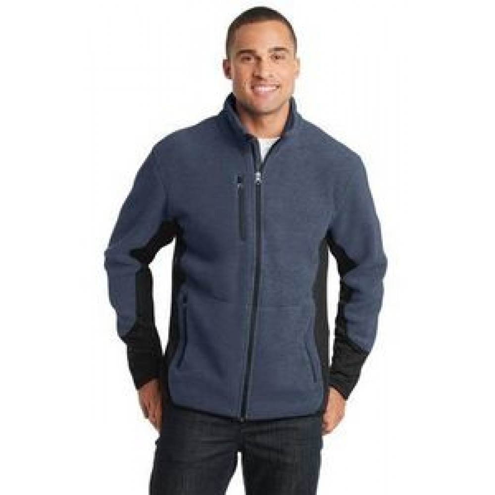 Custom Embroidered Port Authority Men's R-Tek Pro Fleece Full-Zip Jacket Custom Embroidered Port Authority Men's R-Tek Pro Fleece Full-Zip Jacket