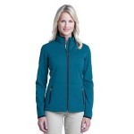Custom Printed Port Authority Ladies' Pique Fleece Jacket