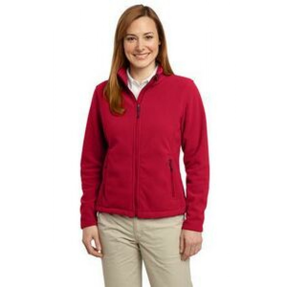 Port Authority® Ladies Value Fleece Jacket Custom Embroidered Port Authority® Ladies Value Fleece Jacket Custom Embroidered