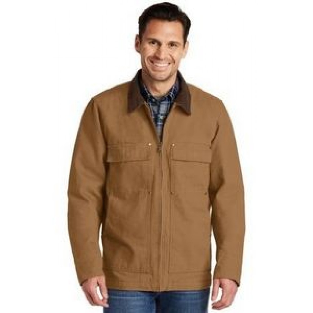 Logo Imprinted CornerStone Washed Duck Cloth Chore Coat Logo Imprinted CornerStone Washed Duck Cloth Chore Coat
