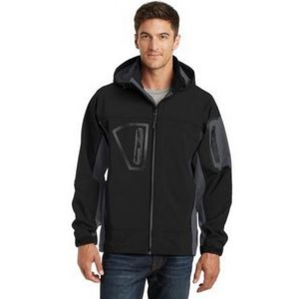 Logo Imprinted Port Authority® Tall Waterproof Soft Shell Jacket Logo Imprinted Port Authority® Tall Waterproof Soft Shell Jacket