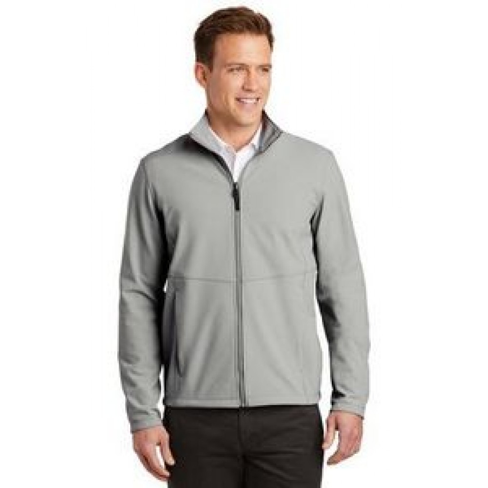 Port Authority Men's Collective Soft Shell Jacket Custom Embroidered Port Authority Men's Collective Soft Shell Jacket Custom Embroidered