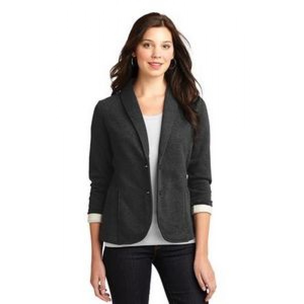 Port Authority Ladies' Fleece Blazer Jacket Custom Embroidered Port Authority Ladies' Fleece Blazer Jacket Custom Embroidered