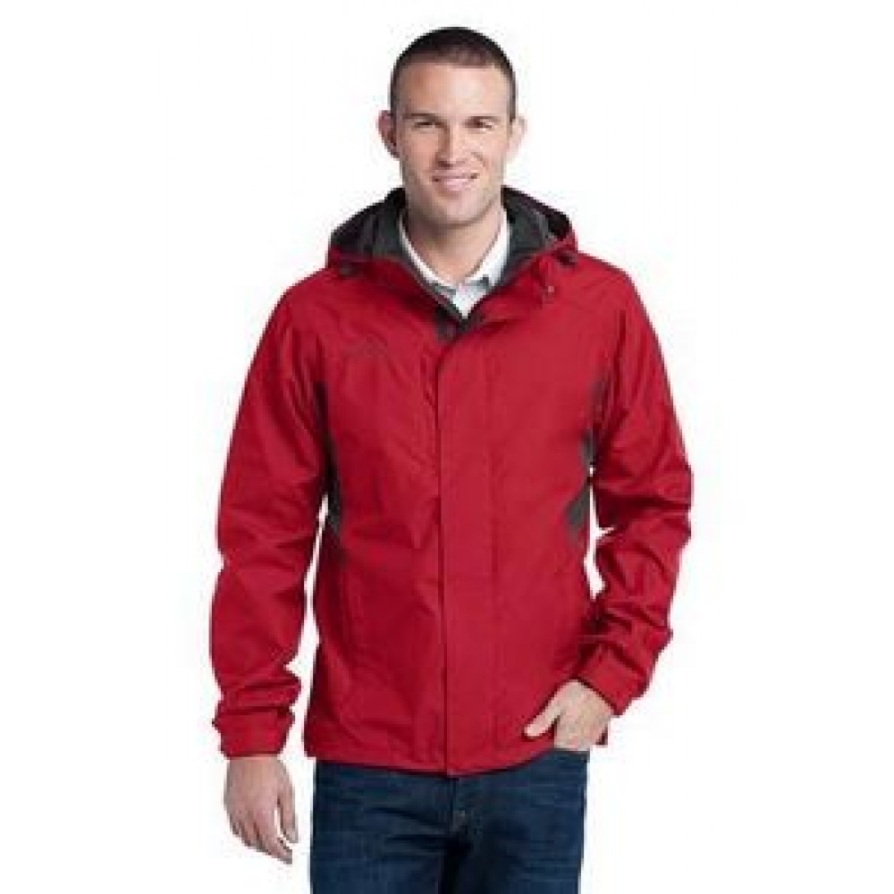 Custom Embroidered Eddie Bauer Rain Jacket Custom Embroidered Eddie Bauer Rain Jacket