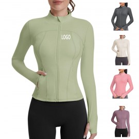 Logo Imprinted Sports Fitness Coat