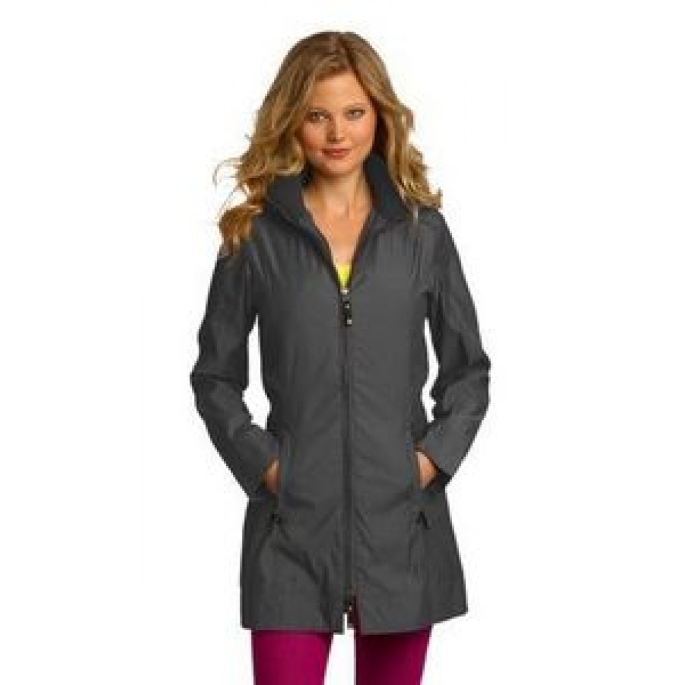 Logo Imprinted OGIO Ladies Quarry Trench Jacket Logo Imprinted OGIO Ladies Quarry Trench Jacket
