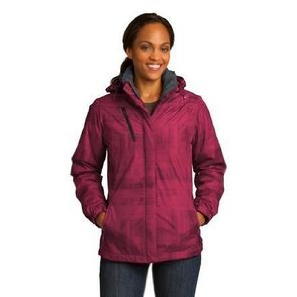 Port Authority Ladies Brushstroke Print Insulated Jacket Custom Embroidered Port Authority Ladies Brushstroke Print Insulated Jacket Custom Embroidered