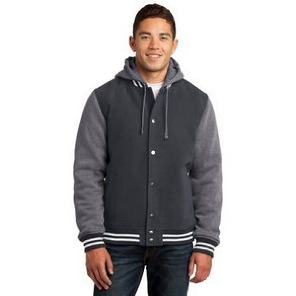 Sport-Tek® Insulated Letterman Jacket Custom Embroidered Sport-Tek® Insulated Letterman Jacket Custom Embroidered