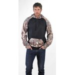 Custom Embroidered Pull over hooded sweatshirt made with Licence Kings Camo